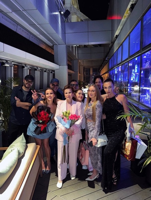 Жан-Клод Ван Дамм на дні народження Альони Каверіної / © instagram.com/alenak705