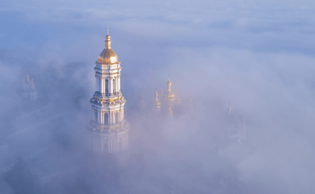 Велика лаврська дзвіниця. Фото Максима Попельнюха.