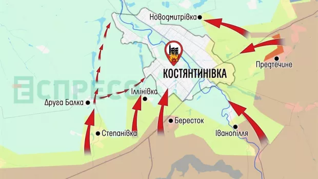Карта бойових дій за 9-16 травня