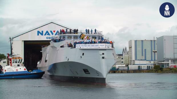 Французький фрегат Amiral Ronarc'h класу FDI. Фото: Naval Group