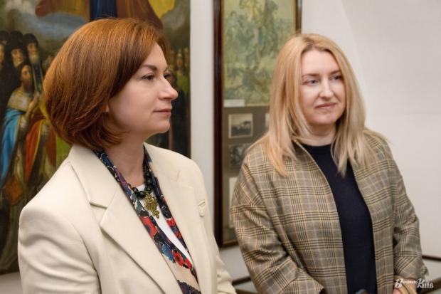 Ганна Старостенко розповіла про символічну для столиці пам’ятку. Фото: Максим Сосюра