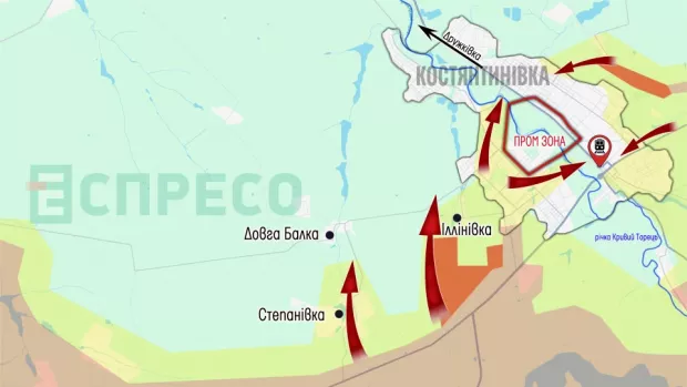 Карта бойових дій за 6-13 червня