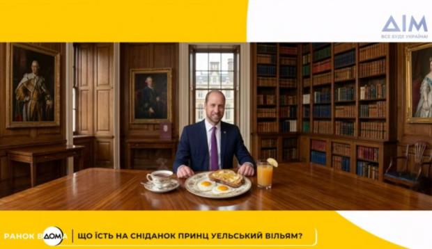 Принц Уельський Вільям. Скріншот: kanaldim.tv