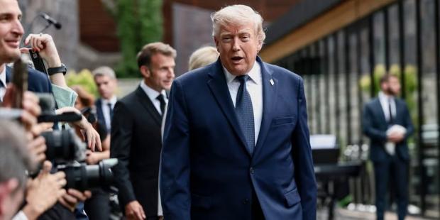 Дональд Трамп на саміті G7 у Франції