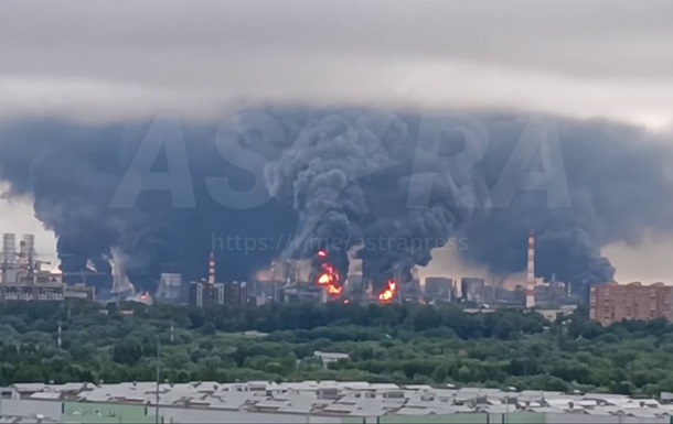 Москву накрив густий дим після атаки БпЛА