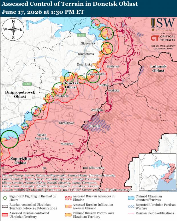 Росіяни активізувалися на прикордонні однієї з областей України, - ISW