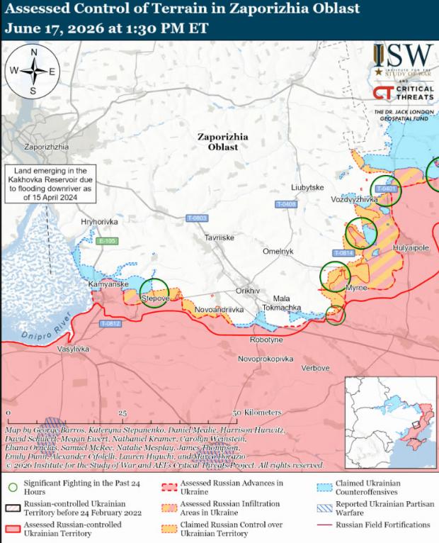 Росіяни активізувалися на прикордонні однієї з областей України, - ISW