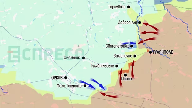 Карта бойових дій за 13-20 червня
