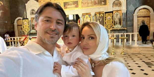 Сергій Притула показав фотографії з хрещення сина Марка