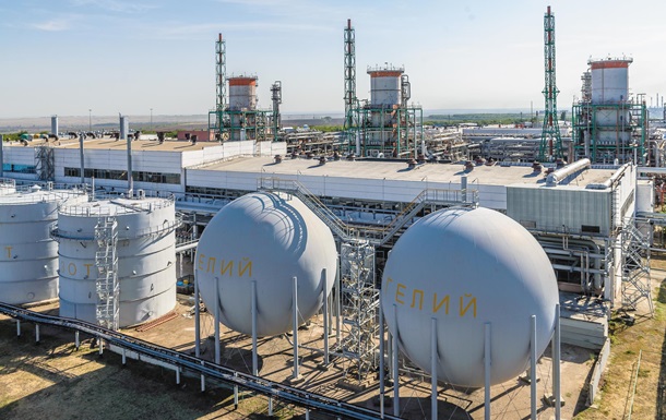 Оренбурзький газопереробний завод та Оренбурзький гелієвий завод формують один комплекс