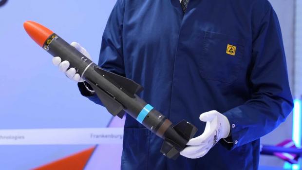 Зенітна ракета Mark I. Червень 2026. Латвія. Фото: компанія Frankenburg Technologies