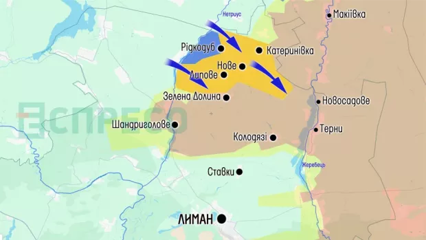Карта бойових дій за 4-11 липня