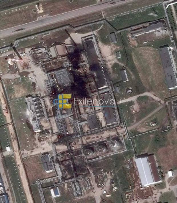 Установка АВТ-5 на Сизранському НПЗ. 12 липня 2026 року. Джерело: Exilenova+