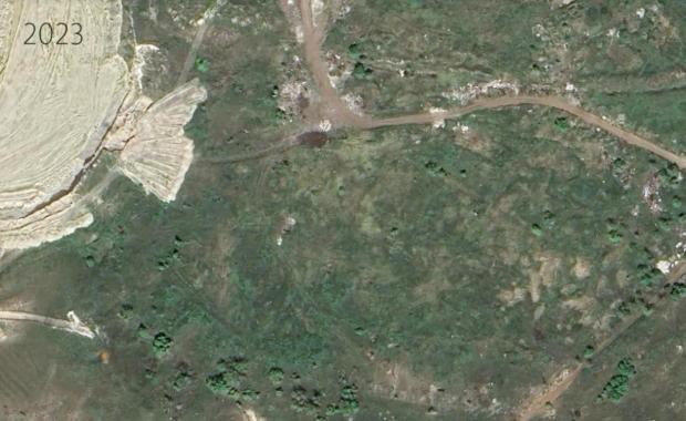 Поле біля Саратовського нафтопереробного заводу / Google Earth / Радіо Свобода
