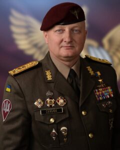 Генерал-майор Ігор Скибюк. Фото: Командування Десантно-штурмових військ Збройних Сил України