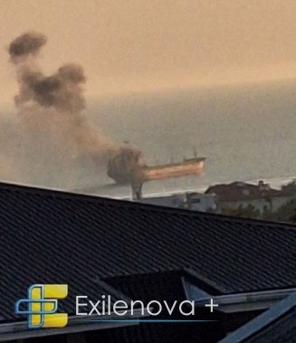 Уражене Силами оборни судно поблизу Новоросійська