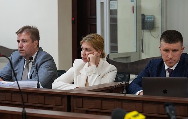 Ольга Стефанішина у залі суду