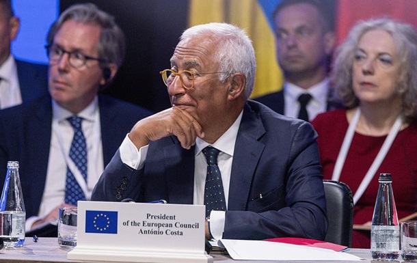 Антоніу Кошта під час візиту до Києва 24 серпня
