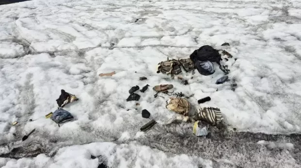 Знахідку виявили на льодовику Зульцтальфернер у Тіролі на висоті близько 2955 метрів