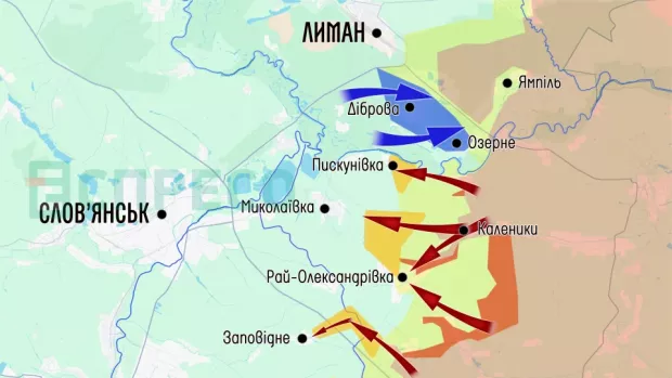 Карта бойових дій