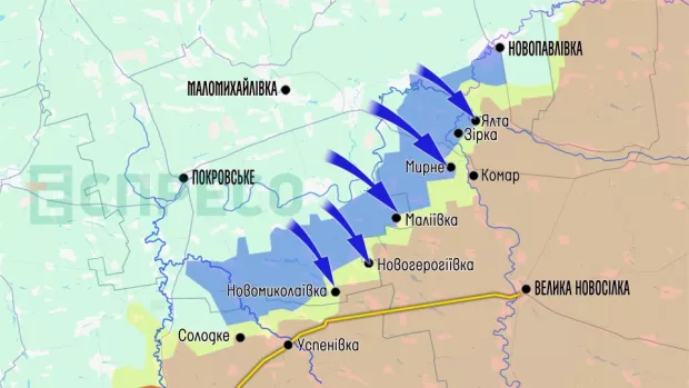 Карта бойових дій