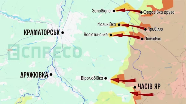 Карта бойових дій