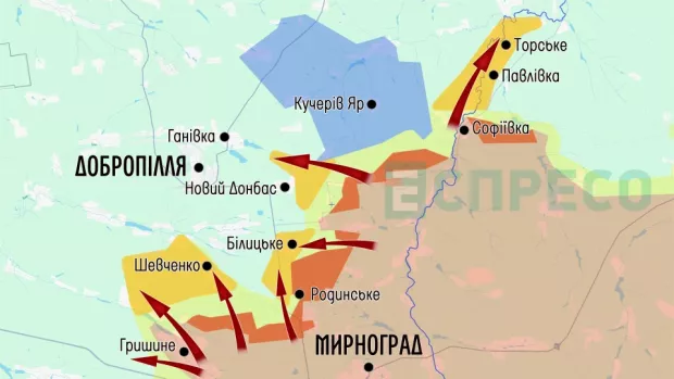 Карта бойових дій