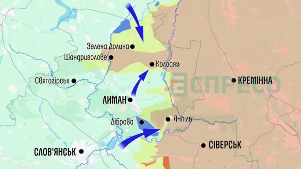 Карта бойових дій