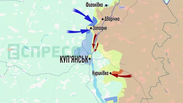 Карта бойових дій