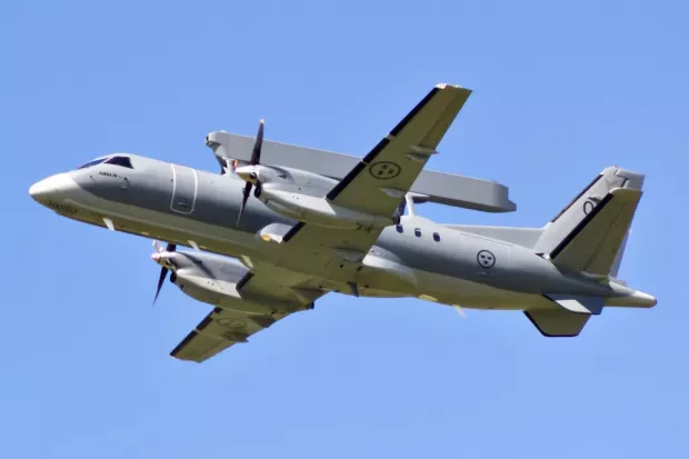 ASC 890 побудований на базі регіонального літака Saab 340