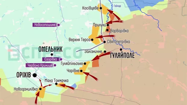 Карта бойових дій