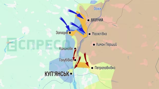 Карта бойових дій