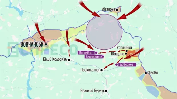 Карта бойових дій