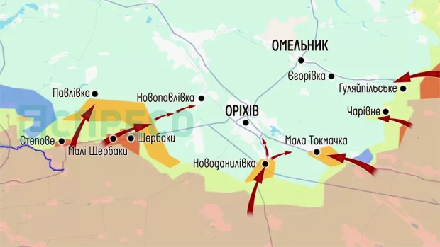 Карта бойових дій