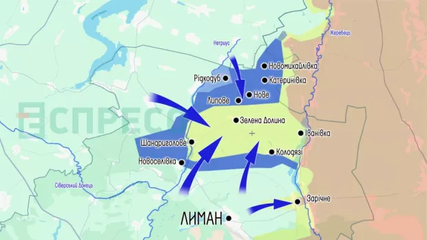 Карта бойових дій