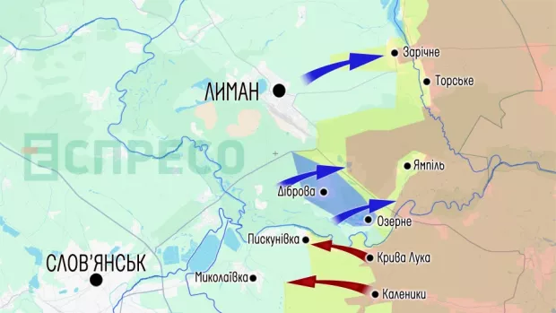 Карта бойових дій