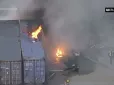 Моторошна трагедія: У Лос-Анджелесі гелікоптер каналу NBC впав, коли знімав для новин іншу смертельну аварію
