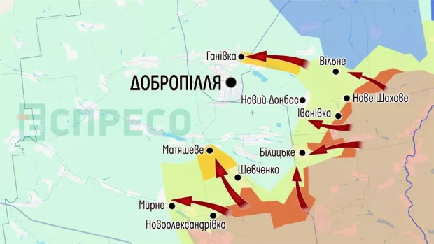 Карта бойових дій
