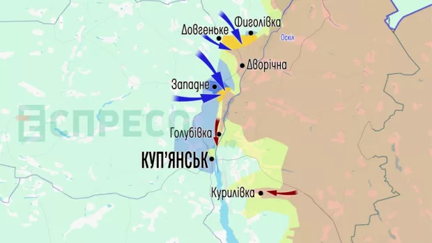 Карта бойових дій