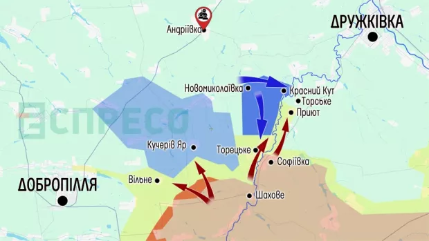 Карта бойових дій