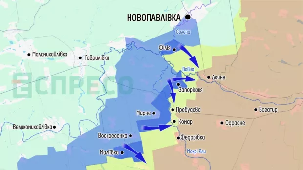 Карта бойових дій
