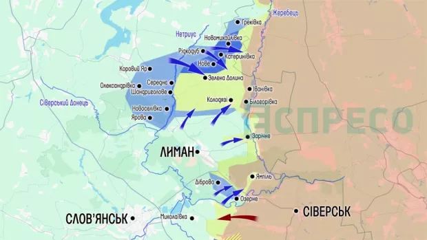 Карта бойових дій