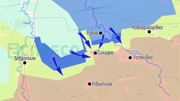 Карта бойових дій