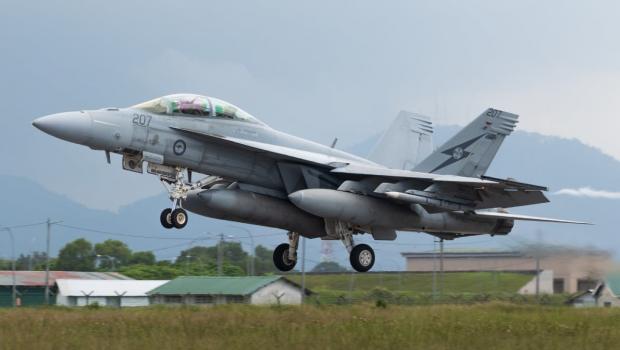 Винищувач F/A-18F Super Hornet Королівських ПС Австралії. Фото: RAAF