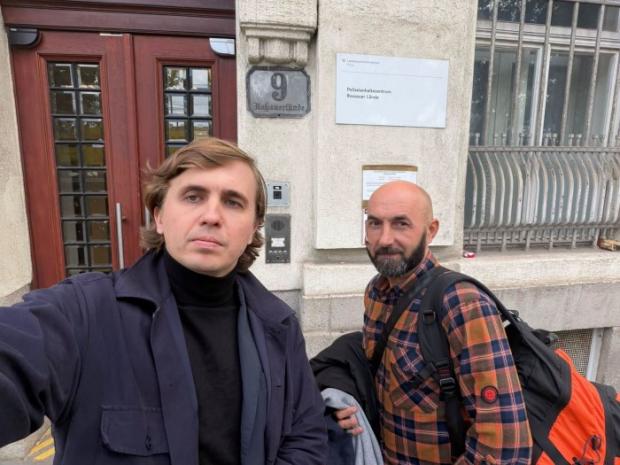 Михайло Ткач та Ярослав Бондаренко у Відні