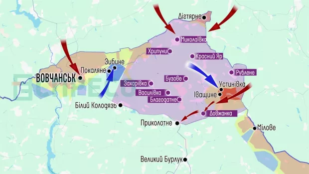 Карта бойових дій