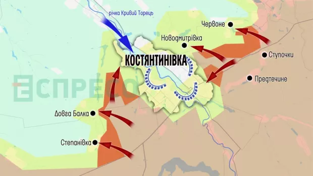 Карта бойових дій