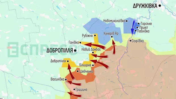 Карта бойових дій