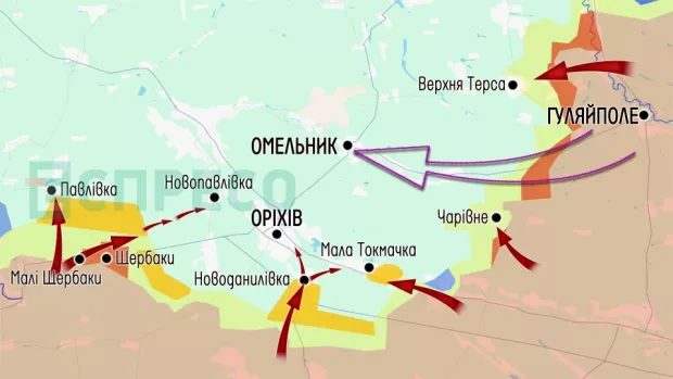 Карта бойових дій