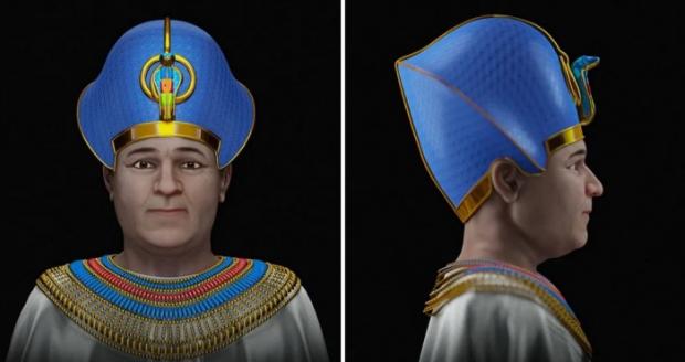 Аменхотеп III реконструкція